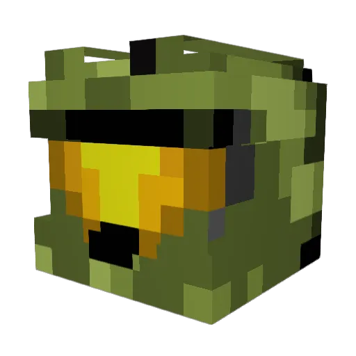 humpty15 Minecraft avatar head, 3D render