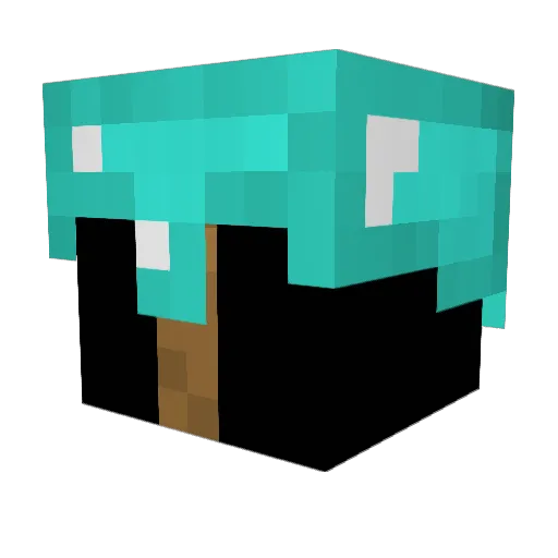 hungaroth Minecraft avatar head, 3D render
