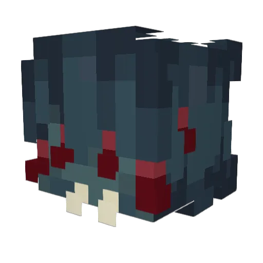 hungrydawgfr Minecraft avatar head, 3D render