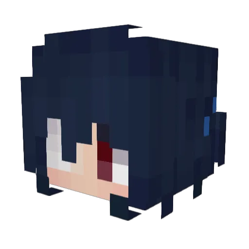 hungrykitty78 Minecraft avatar head, 3D render