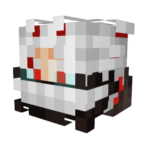 hunter07070707 Minecraft avatar head, 3D render