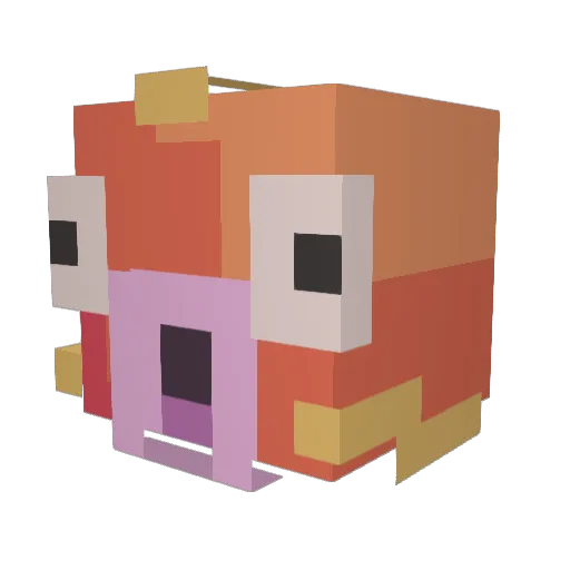 hunter_3011 Minecraft avatar head, 3D render