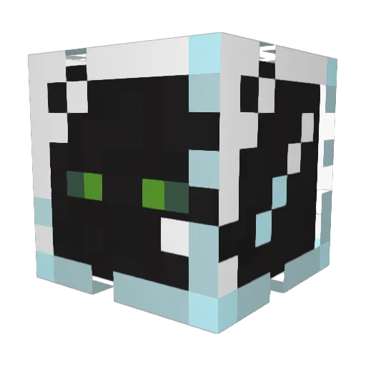 hunter_creper Minecraft avatar head, 3D render