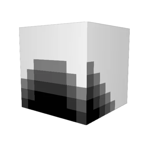 hunterellis28 Minecraft avatar head, 3D render