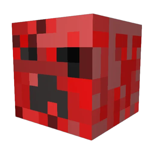 hunterjohnston Minecraft avatar head, 3D render