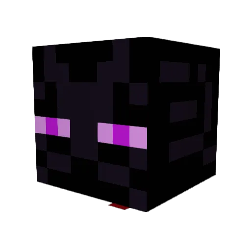 hunterkillervsix Minecraft avatar head, 3D render