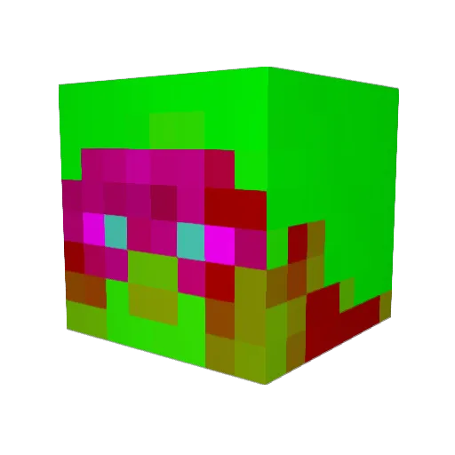 hunterman90210 Minecraft avatar head, 3D render