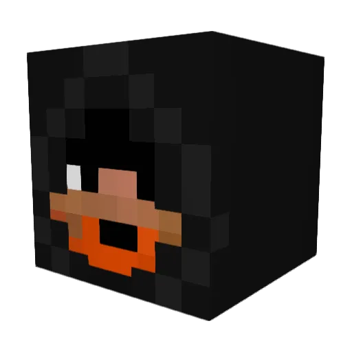huntindog57 Minecraft avatar head, 3D render
