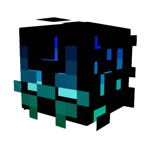 huntro97 Minecraft avatar head, 3D render