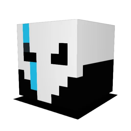 huntsman576 Minecraft avatar head, 3D render