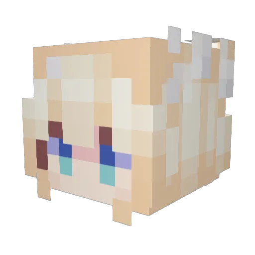 huoguo7512 Minecraft avatar head, 3D render