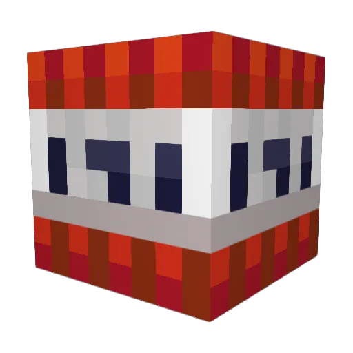 hurricaneHenry15 Minecraft avatar head, 3D render