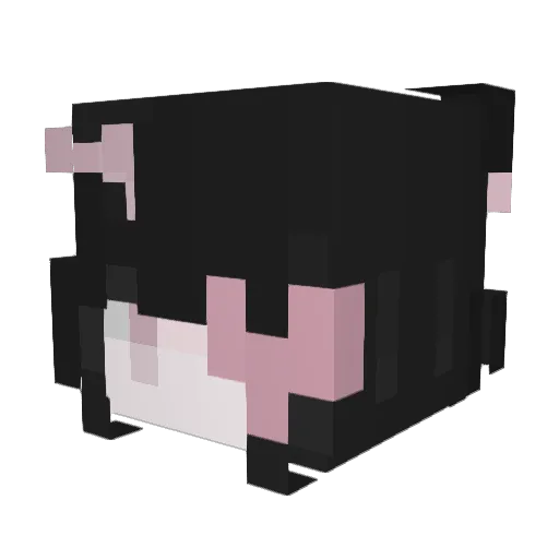 hurtbuni Minecraft avatar head, 3D render