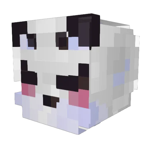 huskies21 Minecraft avatar head, 3D render
