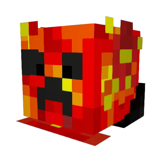 hussain371 Minecraft avatar head, 3D render