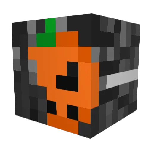 hvbib Minecraft avatar head, 3D render
