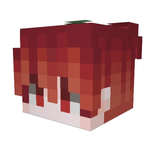 hwangdh08 Minecraft avatar head, 3D render