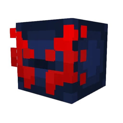 hweenr Minecraft avatar head, 3D render