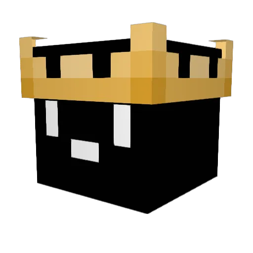 hwh1771 Minecraft avatar head, 3D render