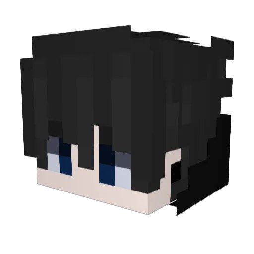 hwoo2655 Minecraft avatar head, 3D render