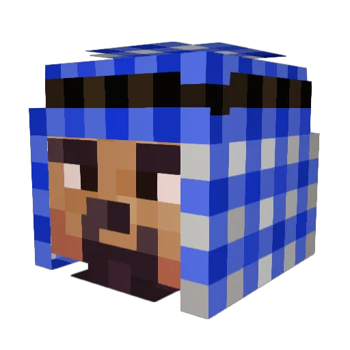 hworden99 Minecraft avatar head, 3D render