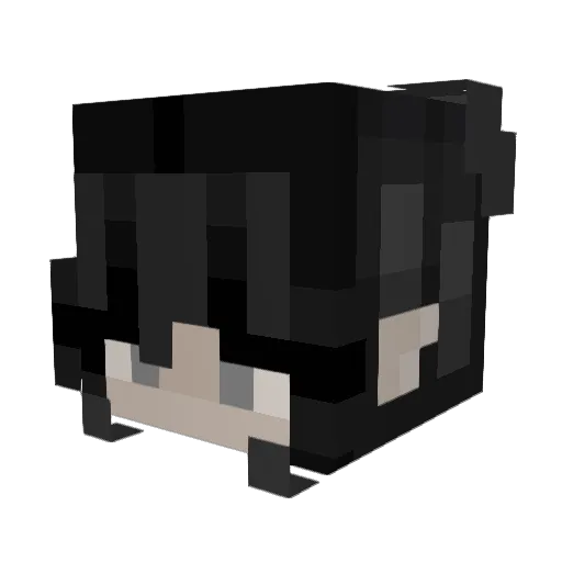 hxcen Minecraft avatar head, 3D render