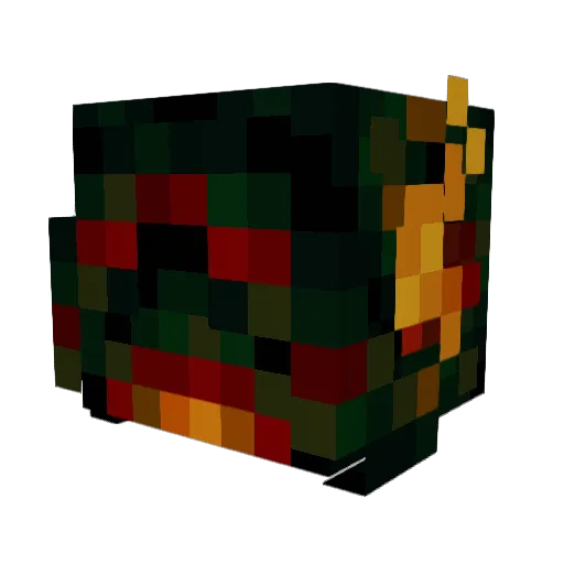hxmz84 Minecraft avatar head, 3D render