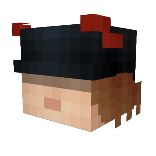hxney_453 Minecraft avatar head, 3D render