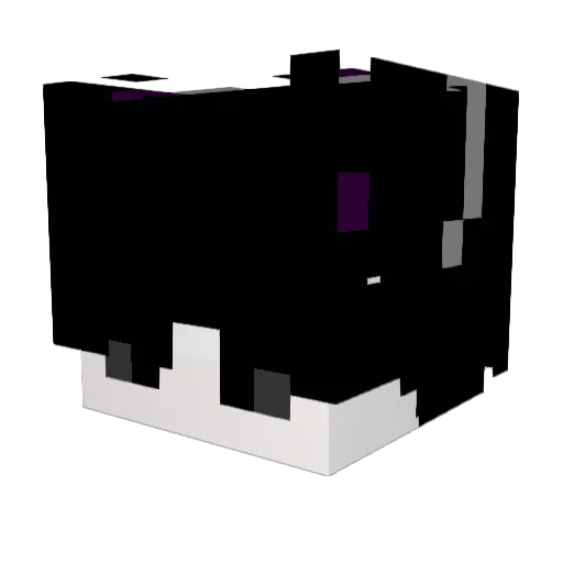 hxwlin Minecraft avatar head, 3D render