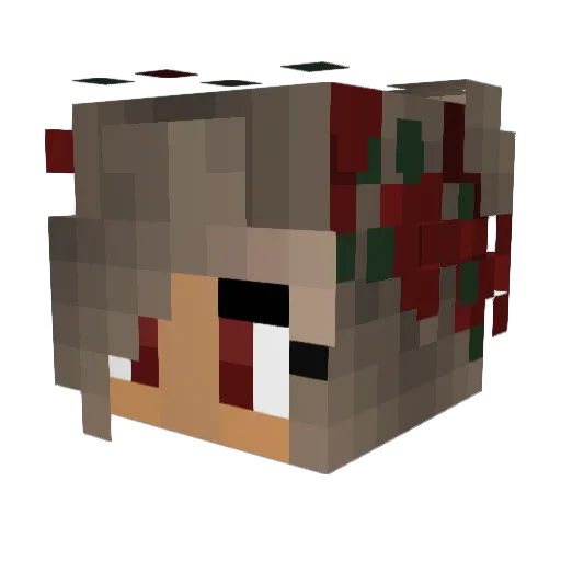 hxxemma Minecraft avatar head, 3D render