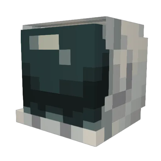 hy_exe Minecraft avatar head, 3D render