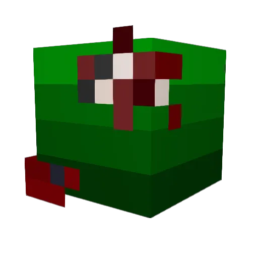 hy_yonSLK Minecraft avatar head, 3D render