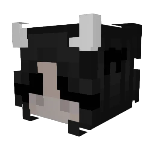 hyacinthsugar Minecraft avatar head, 3D render