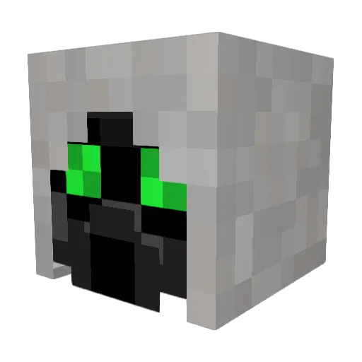 hyanda Minecraft avatar head, 3D render