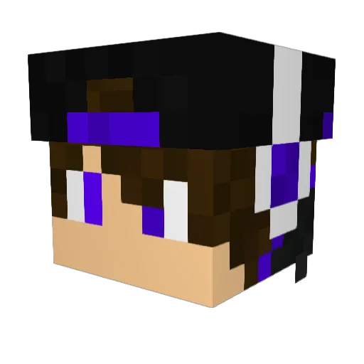 hydeinsight Minecraft avatar head, 3D render