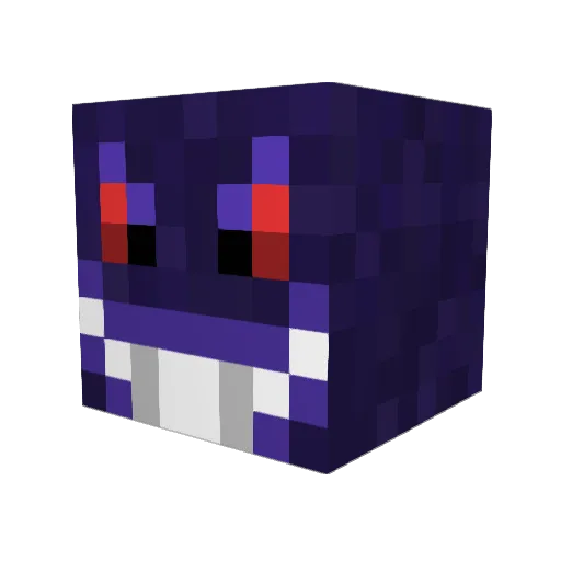 hydragaming27 Minecraft avatar head, 3D render