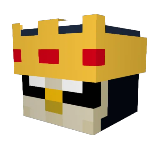 hydronoid4589 Minecraft avatar head, 3D render
