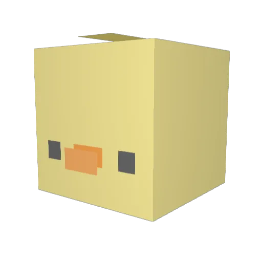 hyen1te Minecraft avatar head, 3D render