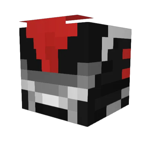 hyena_a Minecraft avatar head, 3D render