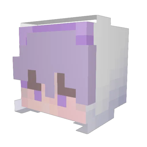 hyeok7465 Minecraft avatar head, 3D render
