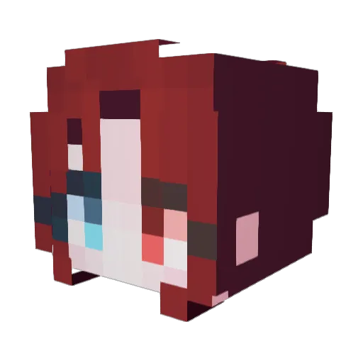 hyeolsy0607 Minecraft avatar head, 3D render