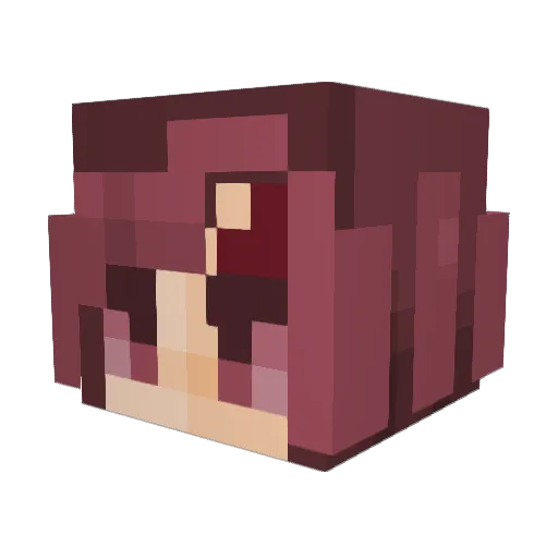 hyeon_0815 Minecraft avatar head, 3D render