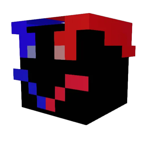hyeontroll_KR Minecraft avatar head, 3D render