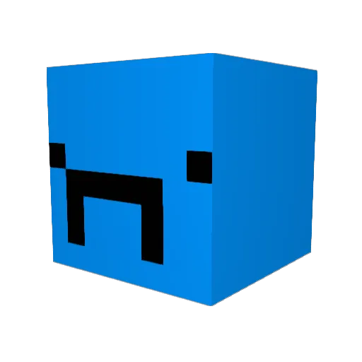 hyftw2 Minecraft avatar head, 3D render