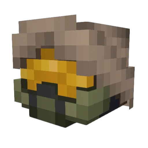hyle5757 Minecraft avatar head, 3D render