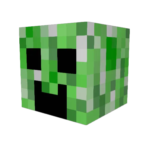 hypamike15 Minecraft avatar head, 3D render
