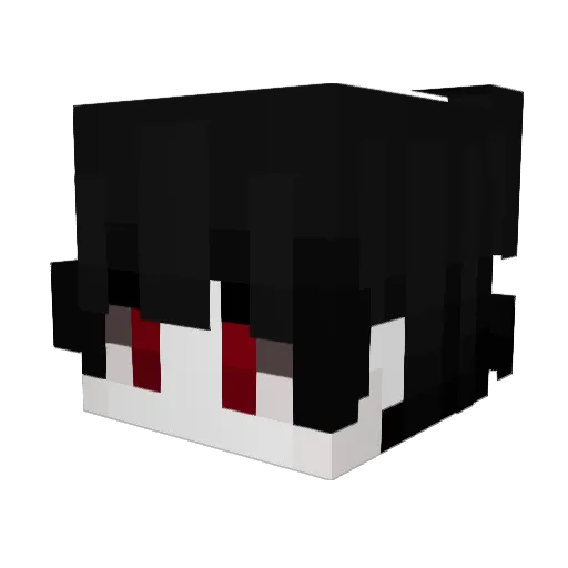 hypedz_ Minecraft avatar head, 3D render