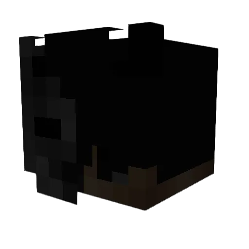 hyper_ibrahim Minecraft avatar head, 3D render
