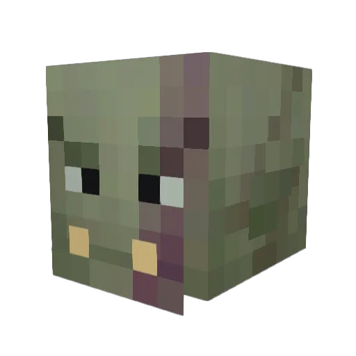 hyperbeqst Minecraft avatar head, 3D render