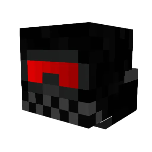 hyperboymike Minecraft avatar head, 3D render